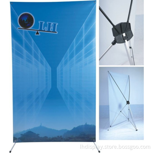 Popular aluminium X banner M-C